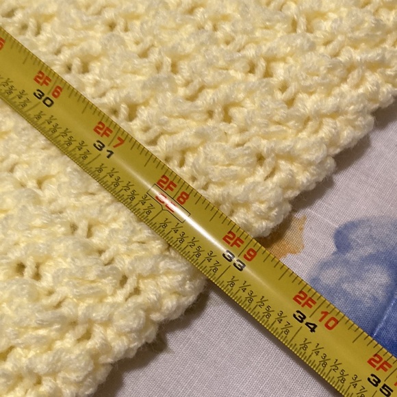 Hand Crocheted Oversized Afghan - 66” x 90” - Picture 12 of 15